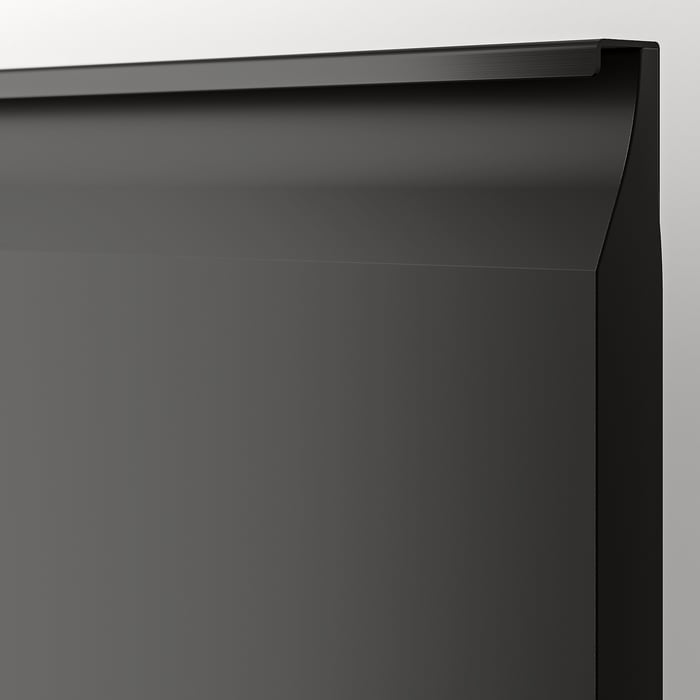 BESTÅ TV bench with doors and drawers blackbrown/Hammarsmed/Stubbarp