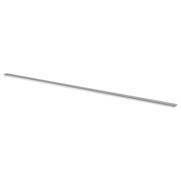 A sleek, silver BILLSBRO handle made of aluminum with a powder coating. It has a modern, minimalist design with clean lines.