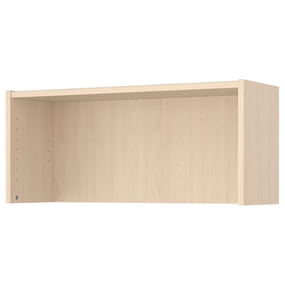 BILLY bookcase extension, light, rectangular, particleboard, simple & functional.