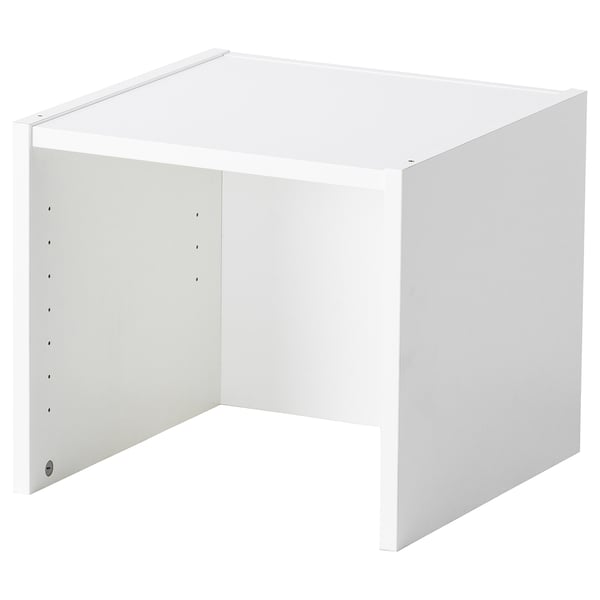 White BILLY wall shelf unit, modern minimalist design.