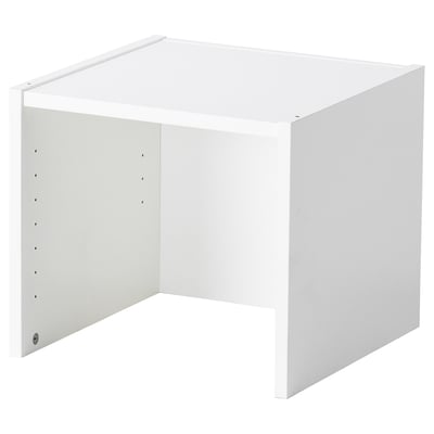 White BILLY wall shelf unit, modern minimalist design.