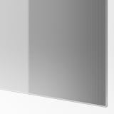 Frosted glass panel with precision texture, part of a modern wardrobe design.