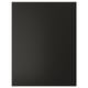 BODBYN, black door panel, 25-yr guarantee, acrylic paint, fibreboard.