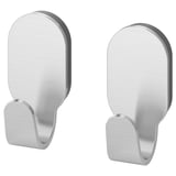 Two BROGRUND stainless steel hooks, modern.