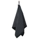 BROKGINST Hand towel, black, 50x100 cm