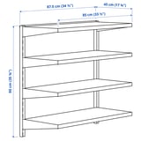Illustration with measurements for the product: BROR.