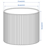 Illustration with measurements for the product: DAKSJUS.