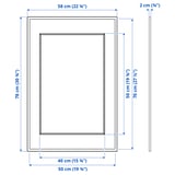 Illustration with measurements for the product: DALSKÄRR.