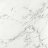 Laminate worktop, white with gray veins, durable and elegant.