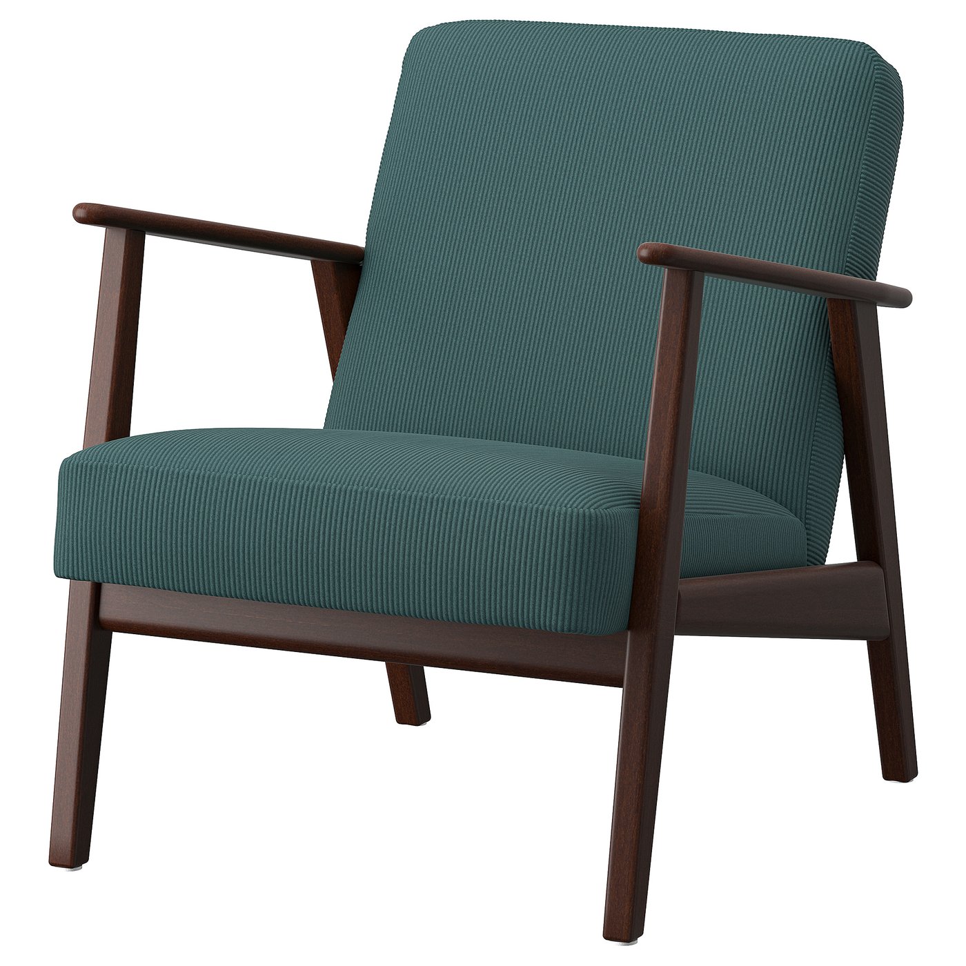 EKENÄSET armchair, Kelinge grey-turquoise - IKEA Austria