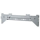 Mounting rail: EKET model, gray, metal, flat shape.