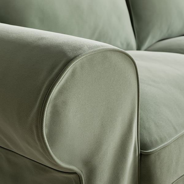 EKTORP 2-seat sofa, Hakebo grey-green