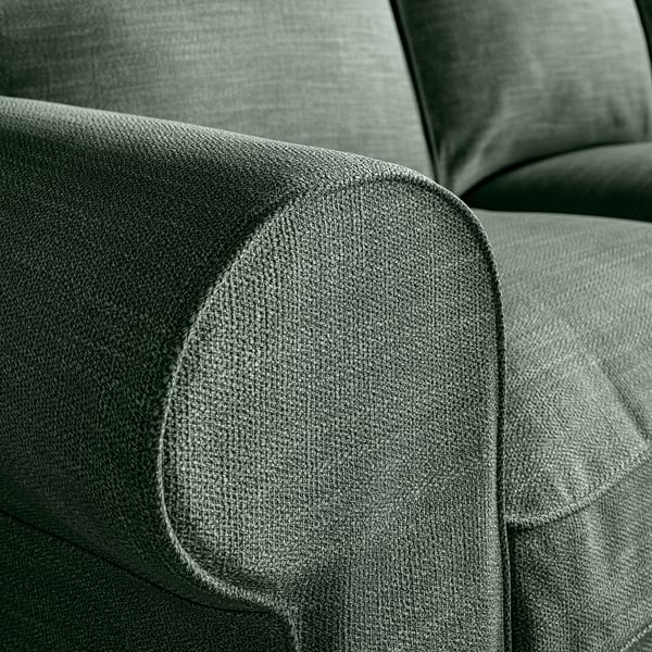 EKTORP 2-seat sofa, Hemmesta grey-green