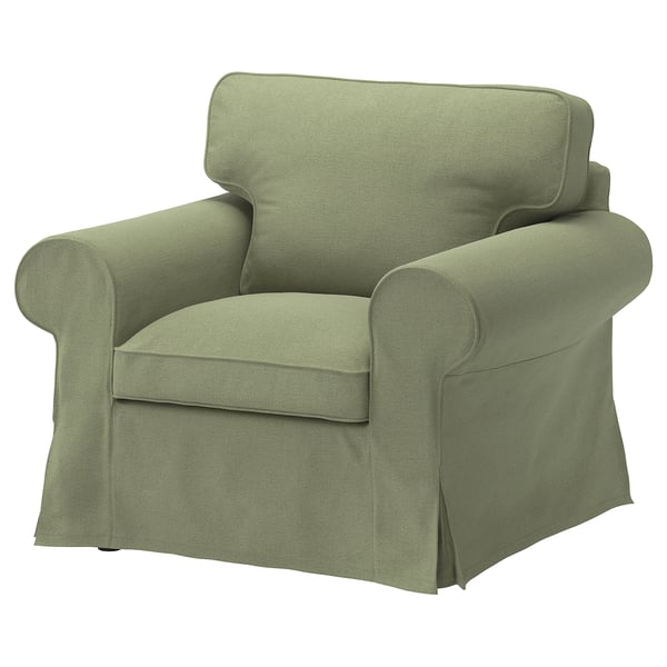 EKTORP Armchair, Naggen grey-green