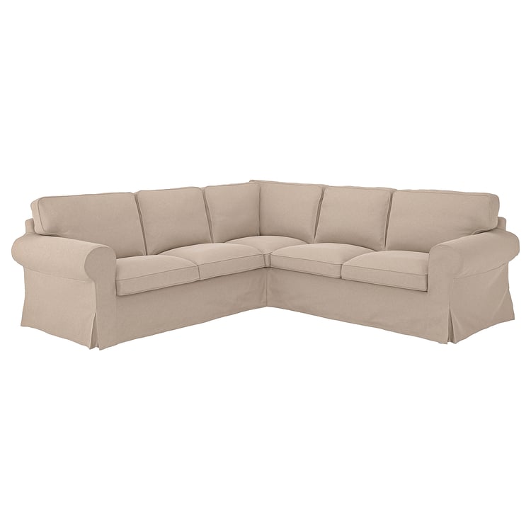 EKTORP cover for corner sofa, 4seat, Tallmyra beige IKEA Austria