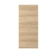 A rectangular wooden panel door in a light oak finish. It has a smooth, resistant surface and a natural wood grain design.