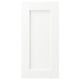 White ENKÖPING cabinet door, classic style, smooth foil surface.
