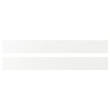 ENKÖPING white cabinet with classic, smooth foil design, durable and easy to clean.
