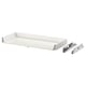 Option: EXCEPTIONELL drawer set: white, modern minimalist design. Self-closing with push-to-open feature.