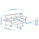 Illustration with measurements for the product: FAMMARP.