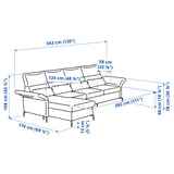 Illustration with measurements for the product: FAMMARP.