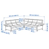 Illustration with measurements for the product: FAMMARP.