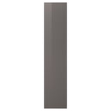 Dark glossy FARDAL door, modern, particleboard, plastic edging, hung left or right.