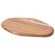 Option: The FASCINERA chopping board is uniquely shaped & made of brown acacia wood, suitable for both cutting & serving.