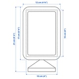 Illustration with measurements for the product: FIKONTRÄD.
