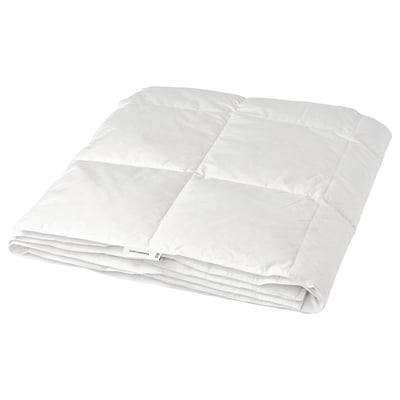 FJÄLLARNIKA white duvet, box-stitch, 100% cotton, duck down fill.