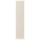 Option: FLISBERGET door, beige, matte foil, 3 panels, traditional grooves.