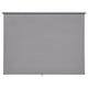 Gray roller blind, FÖNSTERBLAD, cordless, circular pattern, polyester.