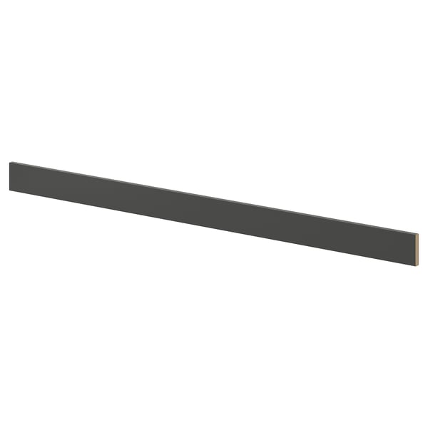 Black recycled wood & plastic decoration