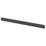 Black recycled wood & plastic decoration