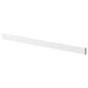 FÖRBÄTTRA white fiberboard trim, sleek rectangular design, hides lighting units, cords, and sockets.