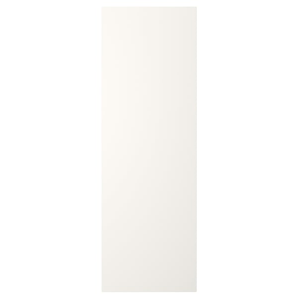 FONNES door, off-white, rectangular, simple design, made of particleboard.