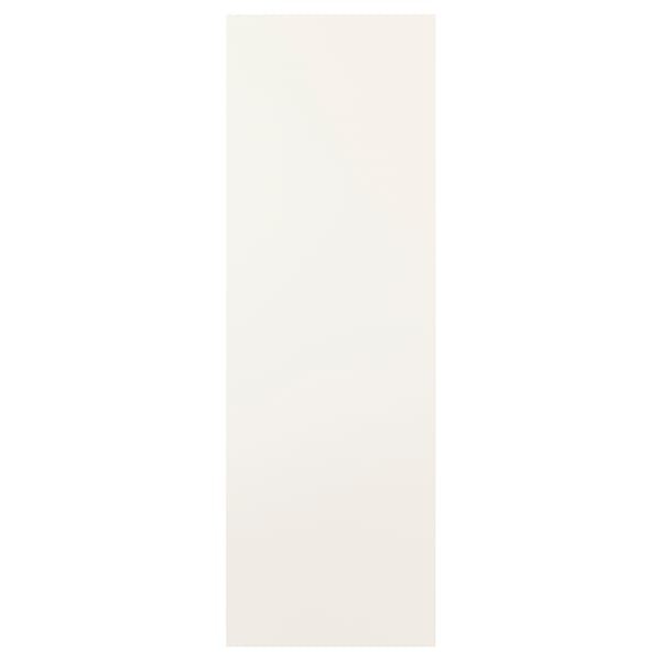 A beige FONNES cabinet door with a simple, rectangular design. Made from particleboard and paper foil, it has a clean, minimalist look.