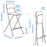 Illustration with measurements for the product: FRANKLIN.