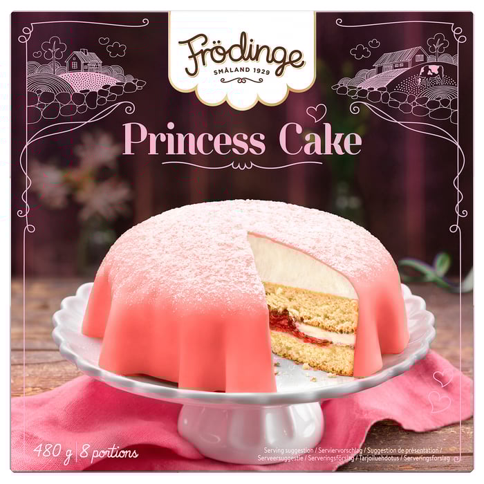 FRÖDINGE Cream cake with marzipan IKEA Austria