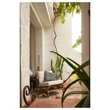 FRÖSÖN/DUVHOLMEN Back cushion, outdoor, beige, 62x44 cm