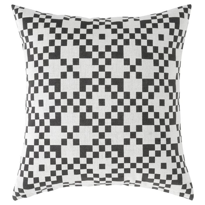 GINSTSÄCKMAL Cushion cover black/white IKEA Austria
