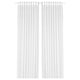 White GJERTRUD sheer curtains, rectangular, made from recycled polyester.