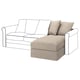 GRÖNLID Chaise longue section, Hillared beige