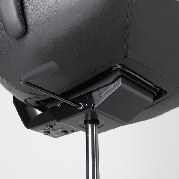 High-quality gaming chair base with adjustable seat tilt, ensuring stability and control.