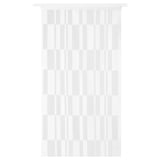 GULDFLENÖRT: white sheer panel curtain, rectangular, transparent, and opaque stripes for light effects.