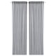 HANNALILL Curtains, 1 pair, blue-grey, 145x300 cm