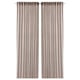 HANNALILL Curtains, 1 pair, light brown, 145x300 cm