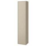 HAVBÄCK High cabinet with door, beige, 40x35x195 cm