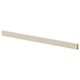 HAVSTORP beige trim, fiberboard & plastic, straight, smooth front.
