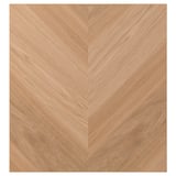 HEDEVIKEN natural oak veneer front panel for bestå. Chevron pattern in wooden grain design.